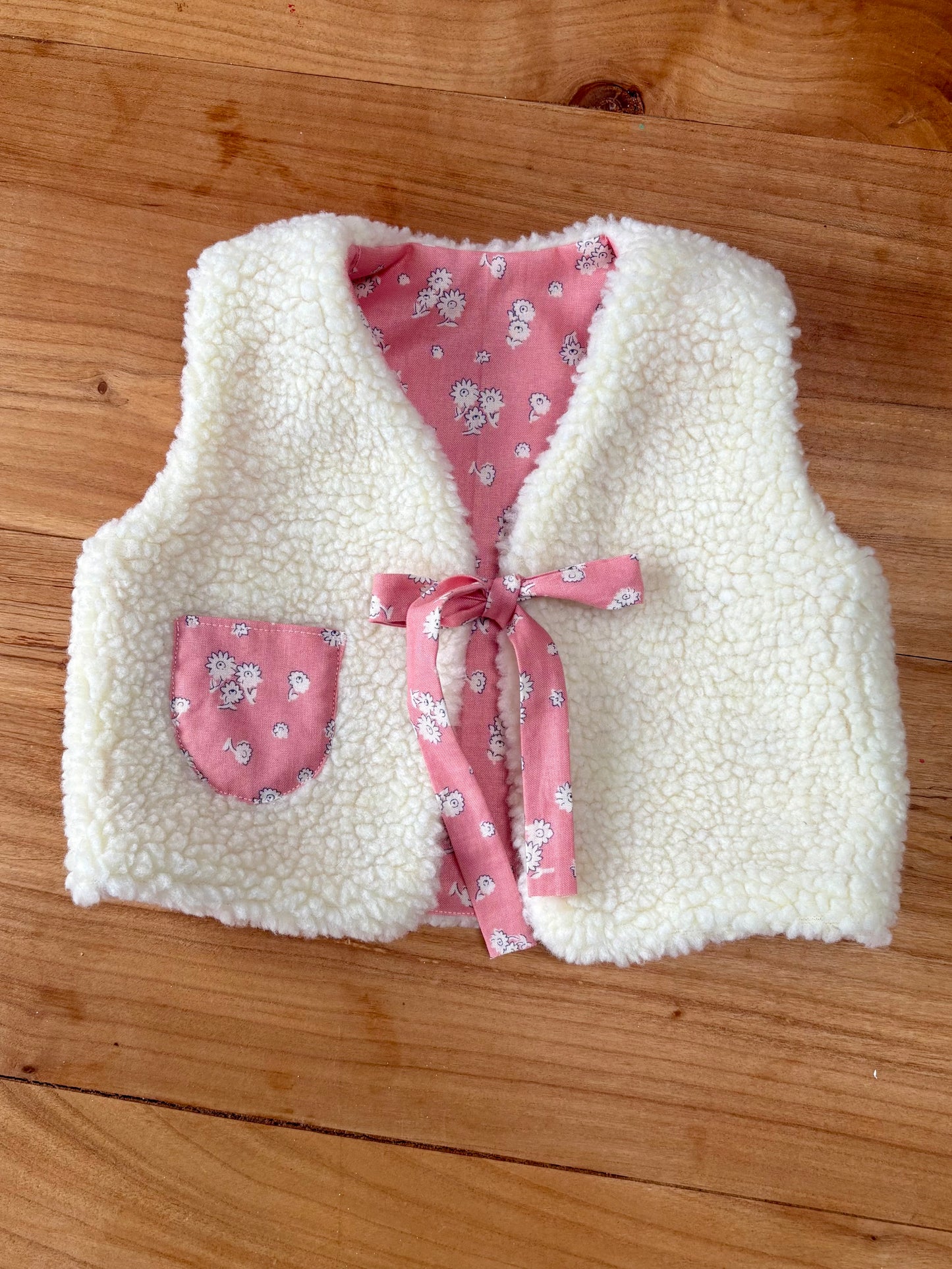 Baby Reversible Fleece Gilet