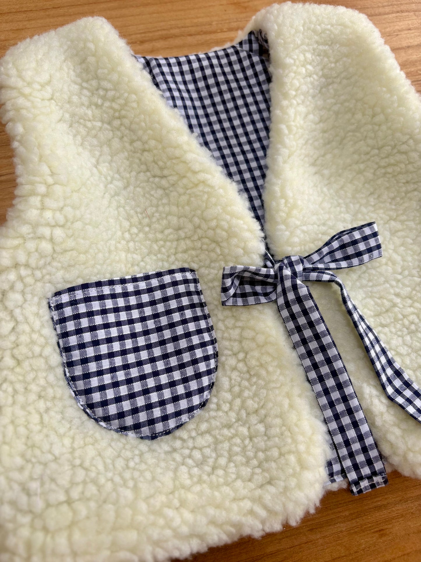 Baby Reversible Fleece Gilet