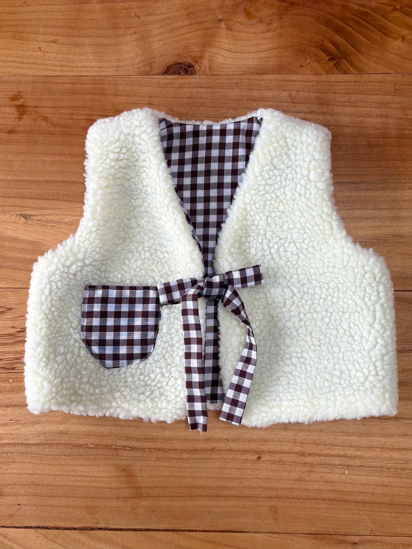 Baby Reversible Fleece Gilet