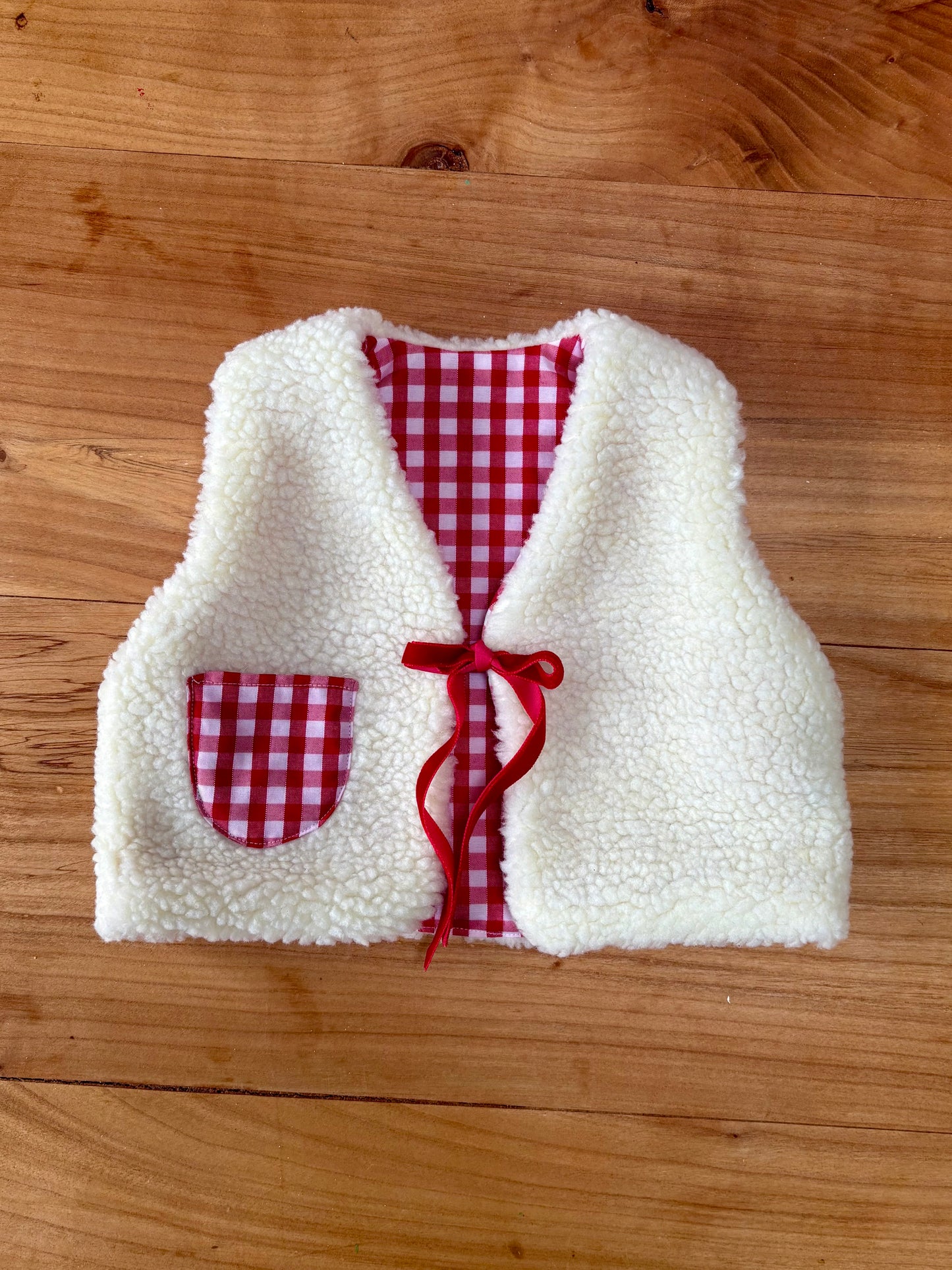 Baby Reversible Fleece Gilet
